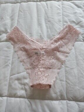 Pink Lacey Panty